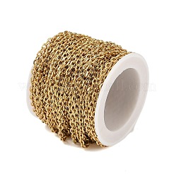 Ion Plating(IP) 304 Stainless Steel Link Chains&nbsp;CHS-A011-10G