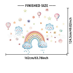 Translucent PVC Self Adhesive Wall Stickers&nbsp;STIC-WH0015-365