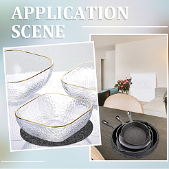22Pcs 3 Styles Felt Anti-Slip Pad&nbsp;DIY-GF0011-30D