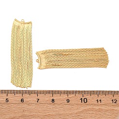 Brass Tassel Big Pendants&nbsp;KK-F898-22A-G
