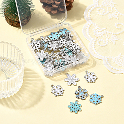 48Pcs 8 Styles Alloy Enamel Pendants&nbsp;ENAM-SC0007-04