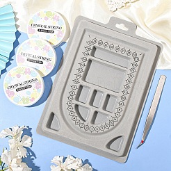 Plastic Flocked Bead Design Boards&nbsp;ODIS-YW0001-05