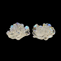 Transparent Resin Cabochons&nbsp;RESI-E049-01
