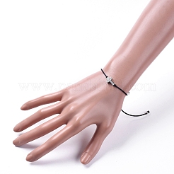 Unisex Nylon Thread Braided Bead Bracelets&nbsp;BJEW-JB04805