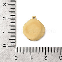 304 Stainless Steel Enamel Pendants&nbsp;STAS-I335-04G-06