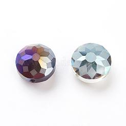 Electorplated Glass Beads&nbsp;EGLA-E002-M2