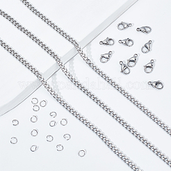 DIY Chain Bracelet Necklace Making Kit&nbsp;DIY-UN0004-19