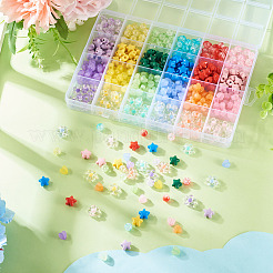 60Pcs 6 Colors Transparent Acrylic Beads&nbsp;TACR-TA0001-53