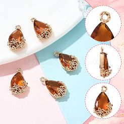 Transparent Glass Pendants&nbsp;GLAA-FZ0001-02H