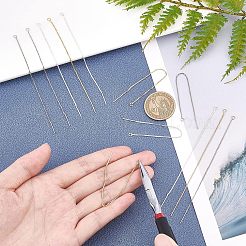 6 Pairs 3 Colors Brass Stud Earring Findings&nbsp;KK-UN0001-07