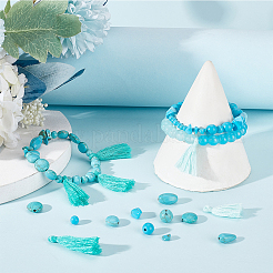 DIY Stone Bracelet Making Kit&nbsp;DIY-NB0009-30