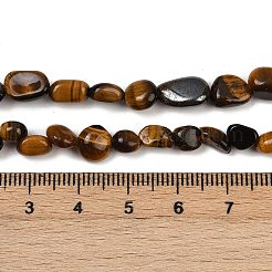 Natural Tiger Eye Beads Strands&nbsp;G-Q060-D08