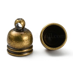 Brass Cord Ends&nbsp;KK-D217-10x8-AB-NF