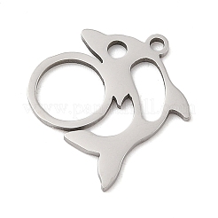 201 Stainless Steel Pendants&nbsp;STAS-Q341-18P