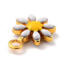 Brass Enamel Charms&nbsp;KK-K260-03G-RS