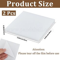 2Pcs Plastic Leather Craft Punching Pad&nbsp;AJEW-CL0002-58