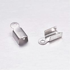 Tarnish Resistant 304 Stainless Steel Folding Crimp Ends&nbsp;STAS-F117-46P