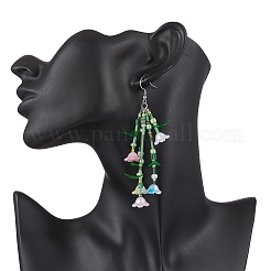 Glass Dangle Earrings&nbsp;EJEW-TA00678