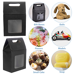 Rectangle Paper Storage Gift Boxes with Clear Window&nbsp;LS-CON-WH0095-60