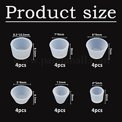24Pcs 6 Styles Silicone Cover&nbsp;FIND-FH0018-25B