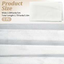 Polyester Elastic Eyelet Fabric&nbsp;AJEW-WH20006-273B