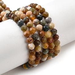Natural Agate Beads Strands&nbsp;G-G991-A03-A-01A