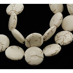 Synthetic Magnesite Beads Strands&nbsp;X-TURQ-D063-7