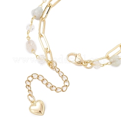 Natural Morganite Beads Multi-layered Bracelets&nbsp;BJEW-JB12217-02