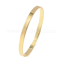 Brass Plain Bangles&nbsp;BJEW-C140-30G