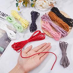 Flat Faux Suede Cord DIY Jewelry Making Finding Kit&nbsp;DIY-DC0002-63