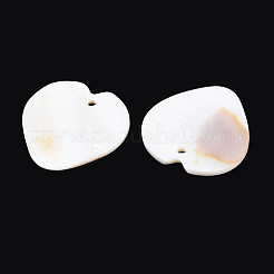 Natural Freshwater Shell Pendants&nbsp;SHEL-T020-34