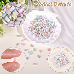 210Pcs 7 Colors Anti-Tarnish Electroplate Glass Beads&nbsp;GLAA-SC0003-16