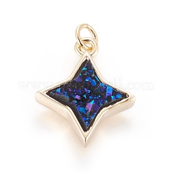 Druzy Resin Pendants&nbsp;KK-J273-AG