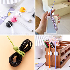 12Pcs PVC Plastic Cable Cord Organizer&nbsp;AJEW-TA0002-50