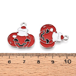Halloween Theme Alloy and Enamel Pendants&nbsp;ENAM-T021-31J-01P