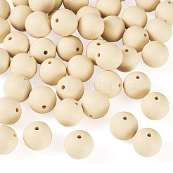 50Pcs Food Grade Eco-Friendly Silicone Beads&nbsp;SIL-TADJ0001-03F