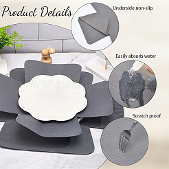12Pcs Wool Felt Hot Pads&nbsp;AJEW-CP0009-75