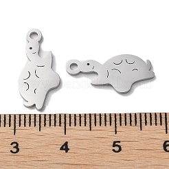 Non-Tarnish 304 Stainless Steel Pendants&nbsp;STAS-Q303-22P
