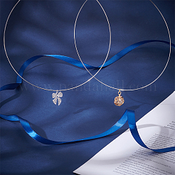 2Pcs 304 Stainless Steel Choker Necklace Making&nbsp;NJEW-UN0001-53P