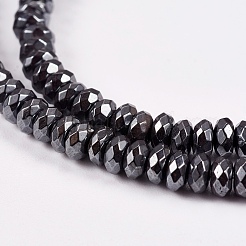 Non-Magnetic Synthetic Hematite Beads Strands&nbsp;G-Q420