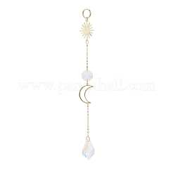 Electroplate Glass Window Hanging Suncatchers&nbsp;HJEW-JM00848