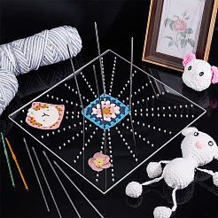 Acrylic Crochet Blocking Board&nbsp;AJEW-WH0317-03