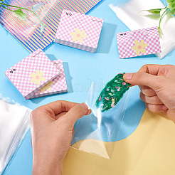 100Pcs Rectangle Polypropylene Cellophane Bags&nbsp;CDIS-TA0001-34C
