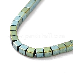 Electroplated Non-magnetic Synthetic Hematite Beads Strands&nbsp;G-G862-03G