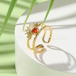 Natural & Synthetic Gemstone Finger Rings&nbsp;RJEW-Q004-03G
