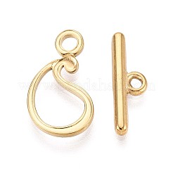 304 Stainless Steel Toggle Clasps&nbsp;STAS-Z153-03G-05
