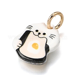Printed Brass Pendants&nbsp;KK-CBAB1CA-19C-G