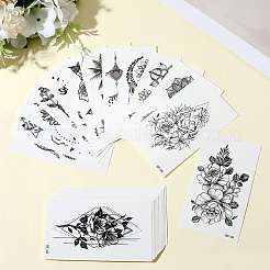 Removable Temporary Water Proof Tattoos Paper Stickers&nbsp;DIY-WH20009-94B