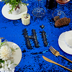 Polyester Sequin Fabric&nbsp;DIY-WH0028-74B