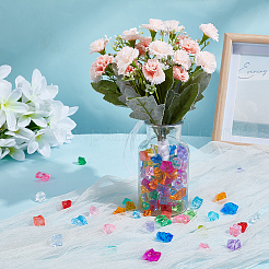 160Pcs 4 Style Transparent Acrylic Beads&nbsp;OACR-PH0004-21